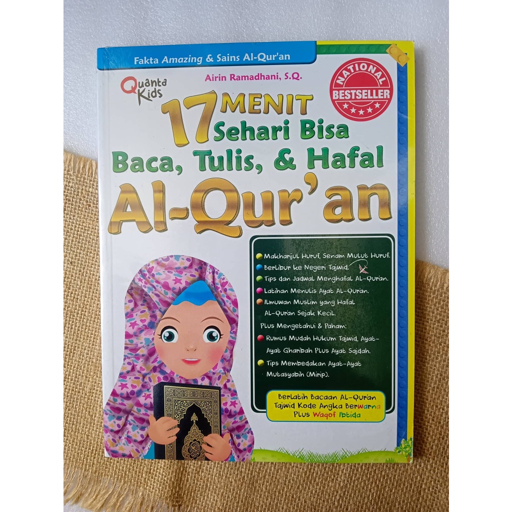 Buku 17 Menit Sehari Bisa Baca Tulis dan Hafal Al Qur an