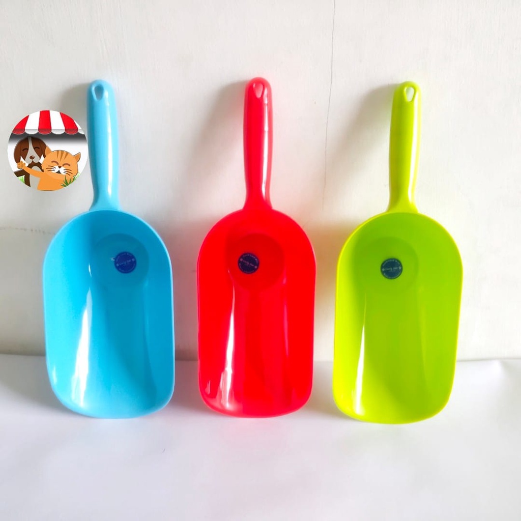 Pet Food Shovel - Scoop Serokan Kucing Sekop Makanan Sekop Pasir Tanah