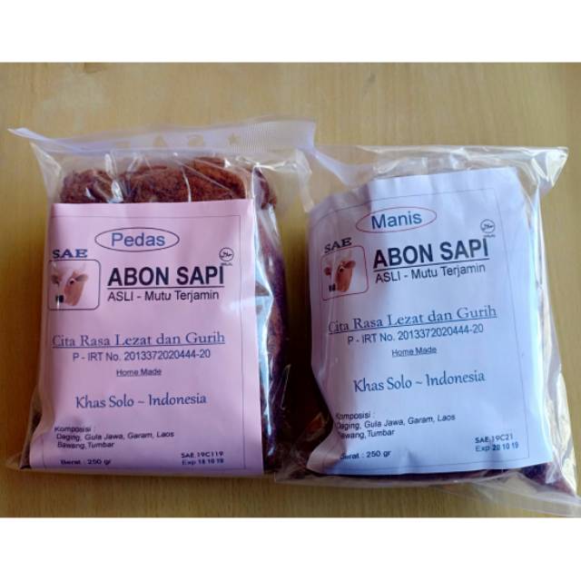 

Abon Sapi Sae