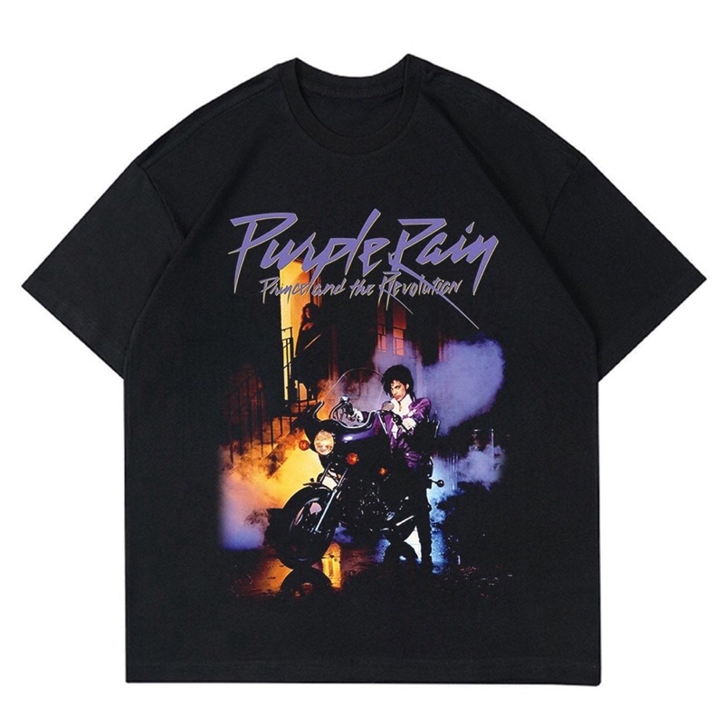KAOS VINTAGE MICHAEL JACKSON “PRINCE PURPLE RAIN” | T-SHIRT VINTAGE MICHAEL JACKSON | BAJU OVERSIZE 