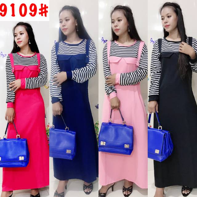 Gamis Jumbo Overall Chanel 9109#