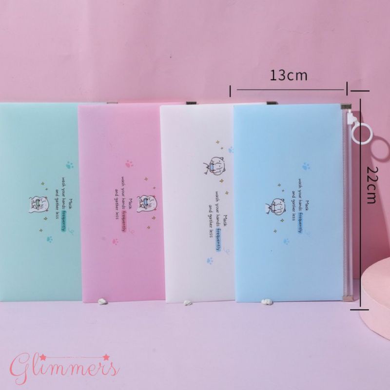 Tempat masker/ mask pouch/ dompet masker