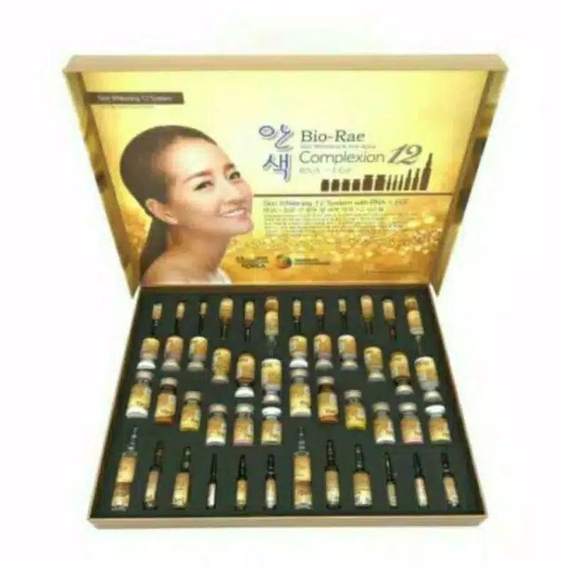 Complexion 12 biorae bio rae premium edition rna egf whitening anti aging