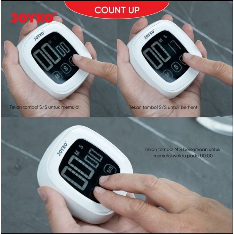 JOYKO DGT512 Pengatur Waktu - Alarm Digital Timer Masak Dapur DGT 512