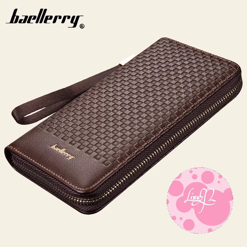 Dompet cowo - Dompet Baellerry Panjang - Dompet Kulit Pria - Dompet Baellerry Original Kulit Motif