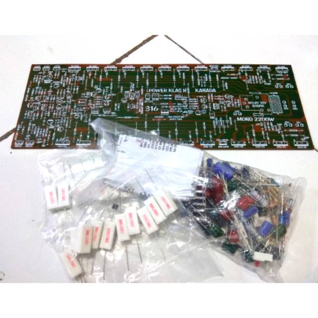 Power Amplifier Class H 2200Watt DIY Kit 316