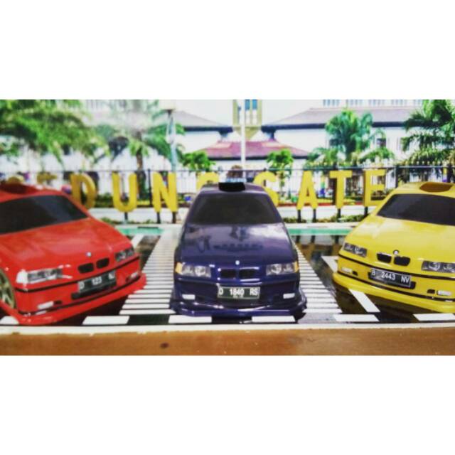 Tempat Tissue Mobil Miniatur BMW E36