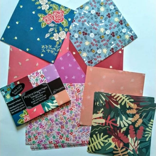 

Kertas Origami Anjana Seri Tokojou 2
