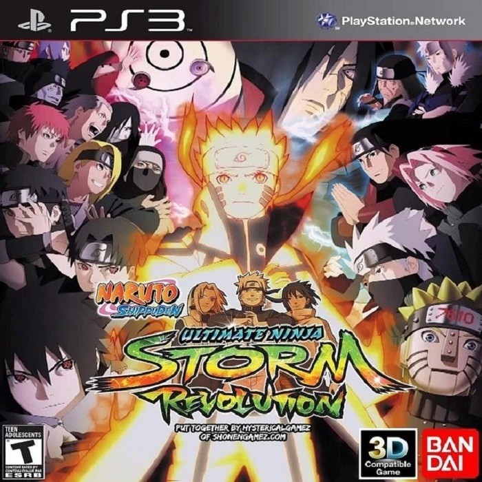 Naruto Ultimate Ninja Storm Revolution GAME PS3 CFW PKG OFW HDD LINK