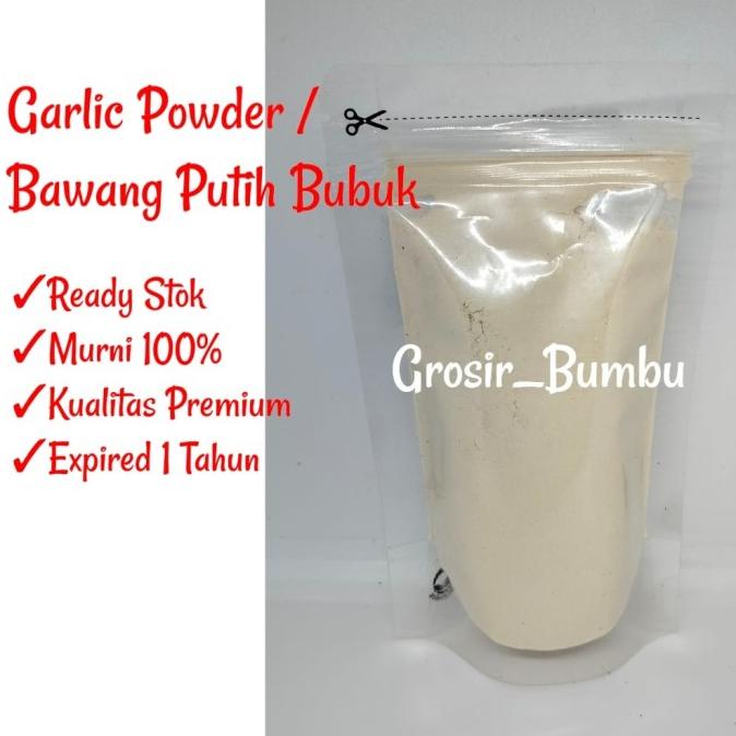 

READY Pure Garlic Powder - 1Kg / Asli 100% Bawang Putih Bubuk
