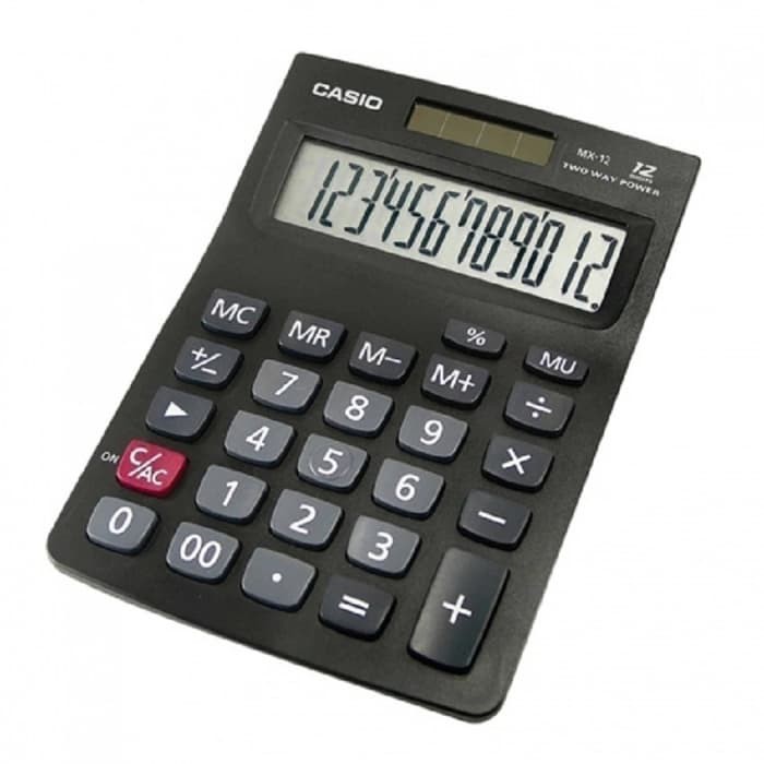 

Casio Kalkulator Meja MZ 12S Hitam Murah