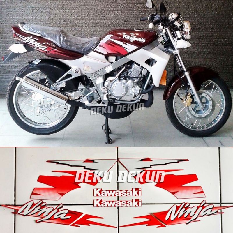 striping ninja r 1998 / striping ninja r kis 1998 / striping kawasaki ninja r kis 1998 merah / strip