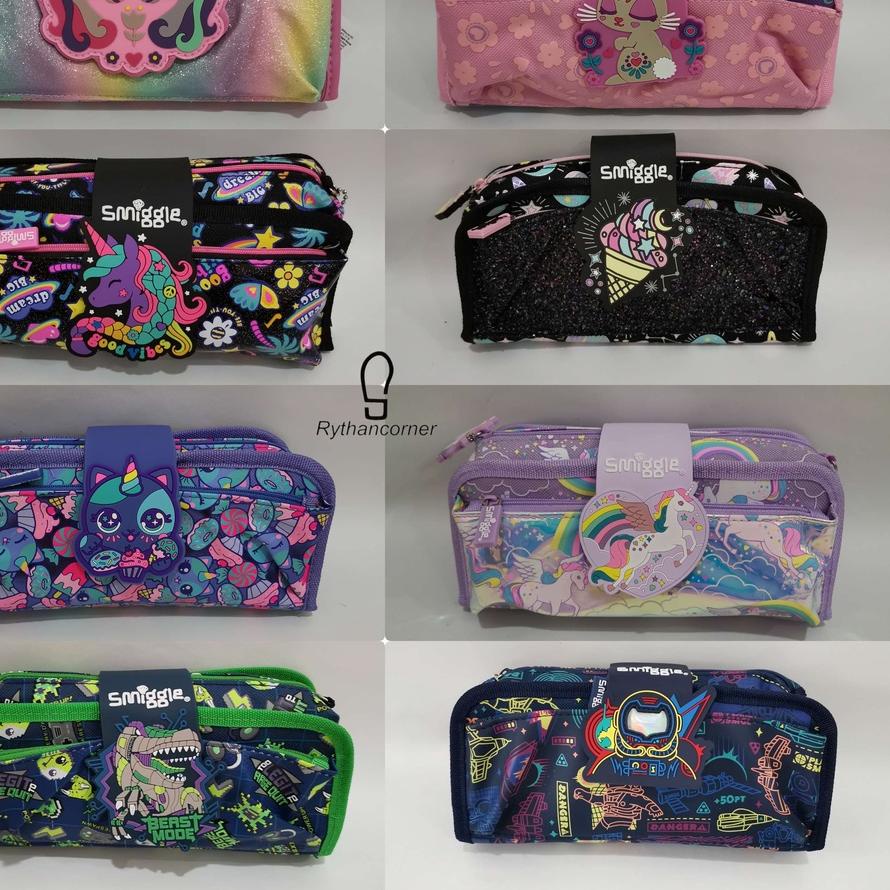

Paling Murah!KOTAK PENSIL PENCIL CASE SMIGGLE SEQUIN / THREEFOLD / KAIN