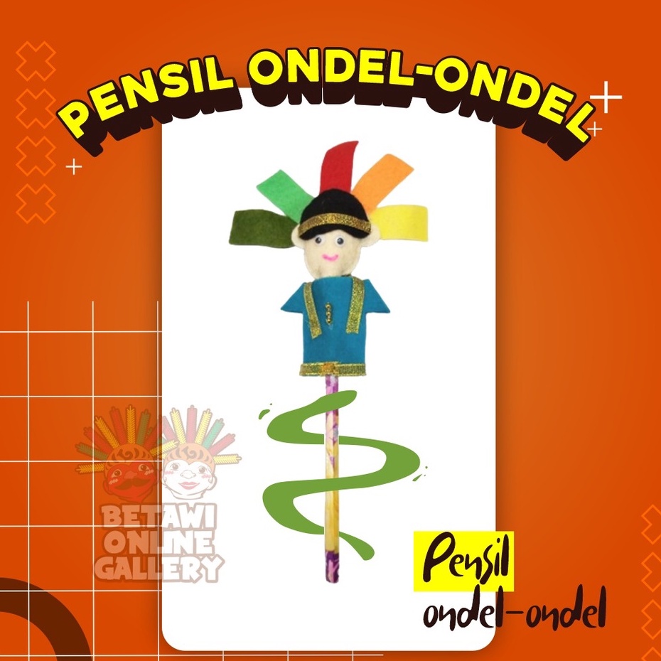 Pensil Ondel-Ondel [ SATUAN ]