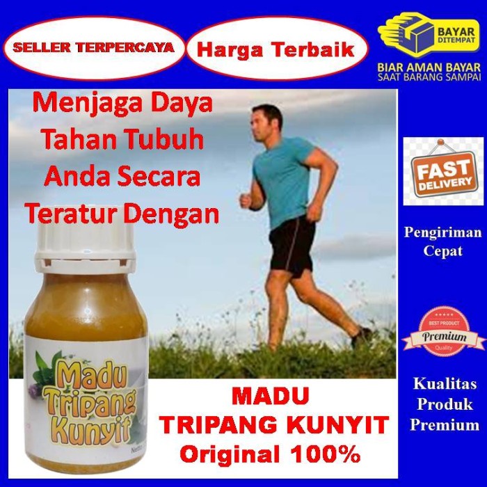 

Kesehatan - Madu Tripang Kunyit Obat Maag Suplemen Kesehatan Tubuh Alami Herbal