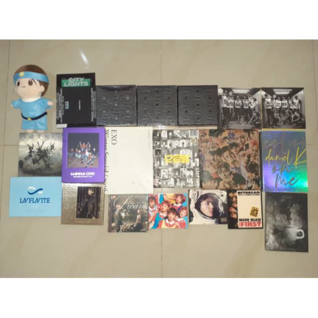ALBUM PHOTOCARD KPOP UNDERPRICE EXO WANNA ONE INFINITE NCT