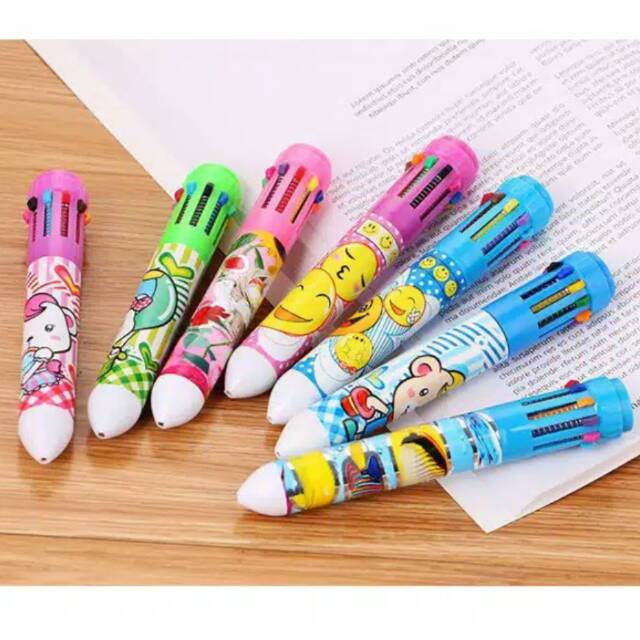 

Pulpen Warna 10 in 1