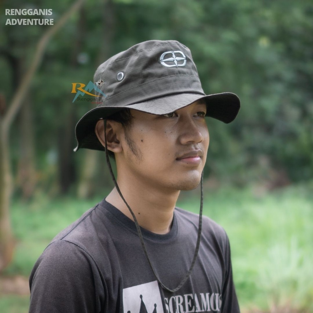 TOPI RIMBA CO TREK X2 TOPI BOLAK BALIK TOPI LAPANGAN MEMANCING OUTDOOR GUNUNG LOKAL HIKING