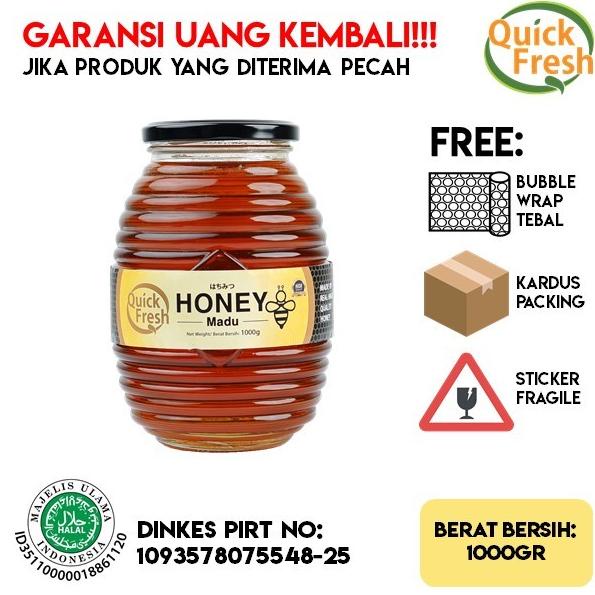 

Quick Fresh Honey / Madu 1 kg (Jar)