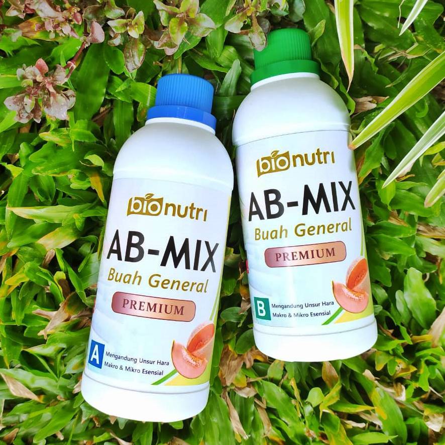 Pupuk-Nutrisi AB Mix Hidroponik Buah Cair Pekatan 500 ml - BioNutri