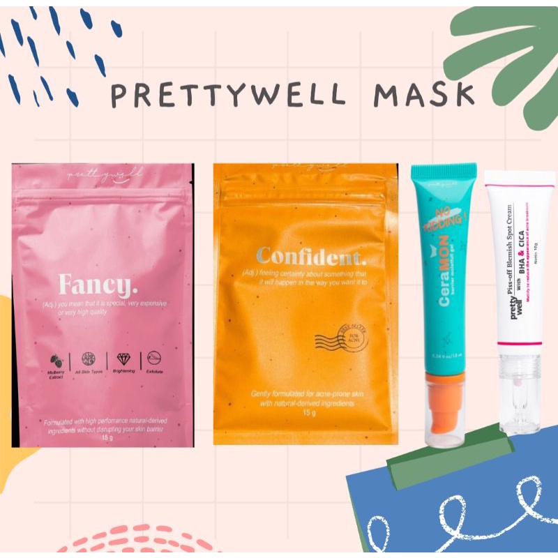 [KEMASAN TERBARU NEW PACKING/BPOM / READY STOCK / RESELLER RESMI / FREEGIFT] Masker Organik by Prett