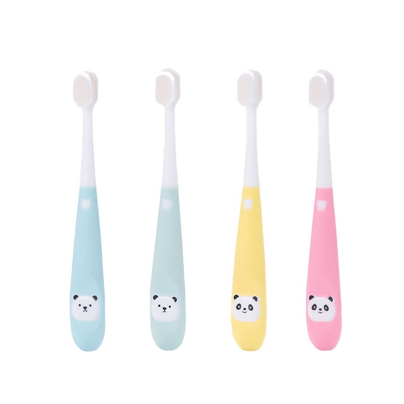 HIPPO LAND Sikat Gigi Bayi / Anak Bulu Halus Lembut Training Tooth Brush Karakter Panda 280