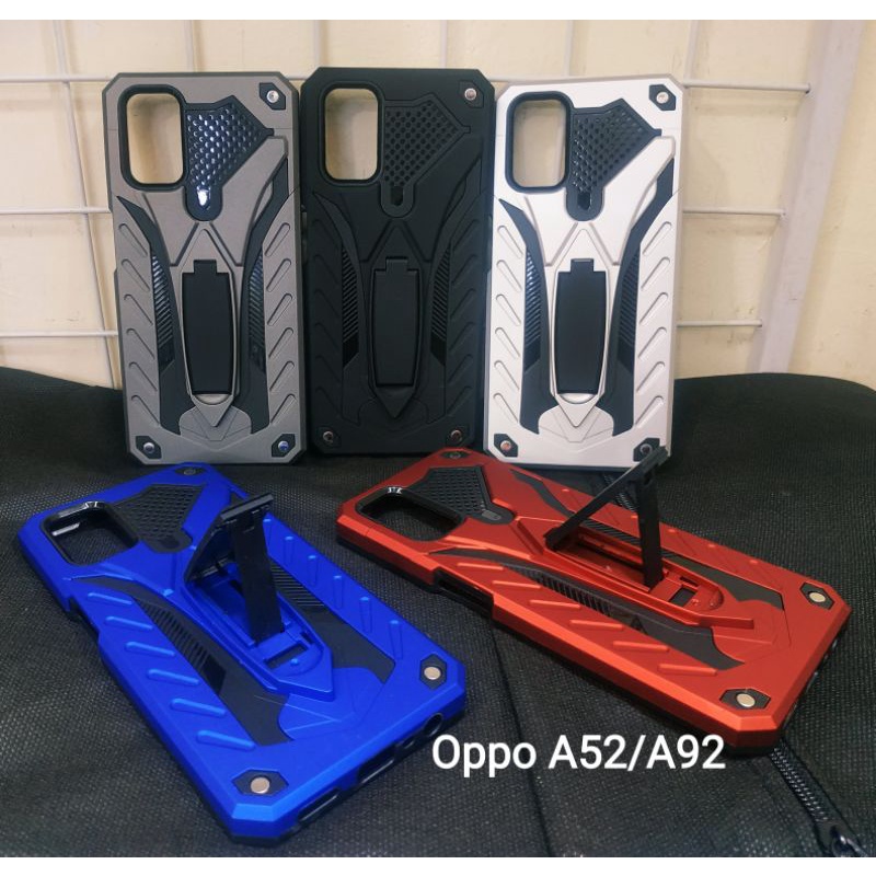 Phantom Case Robot Case Oppo A52 A92  Stand Iron Robot (MAO)