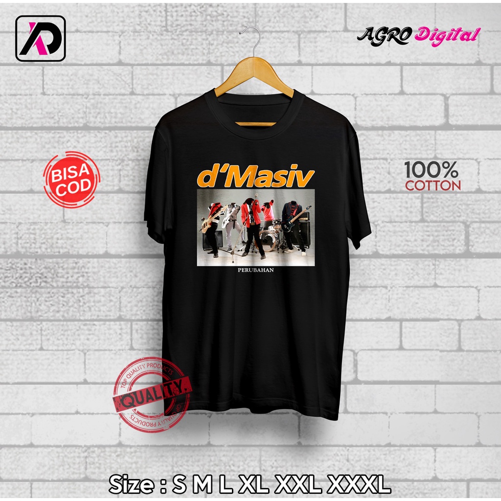 Kaos Custom D'Masiv Perubahan | Kaos Distro (Bisa Desain Sesukamu)