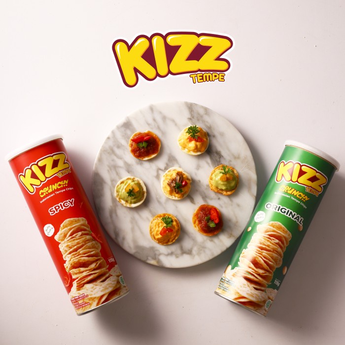 

Instant-Camilan- Keripik Tempe Kizz Crunchy Cemilan Enak Rasa Original -Camilan-Instant.