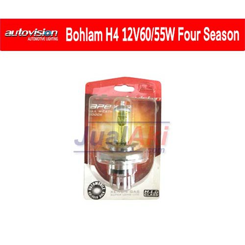 Bohlam Autovision H4 12V 60/55W Four Season