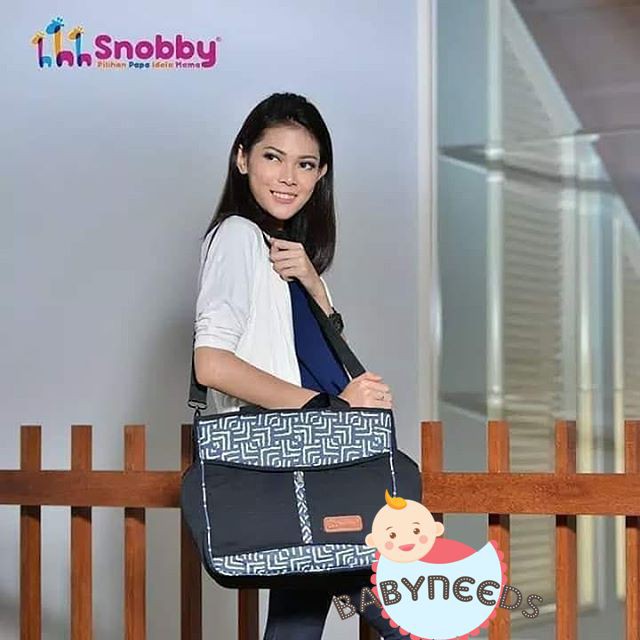 SALE Snobby Baby Tpt1871 Tas Bayi Besar Extra Saku Luxury