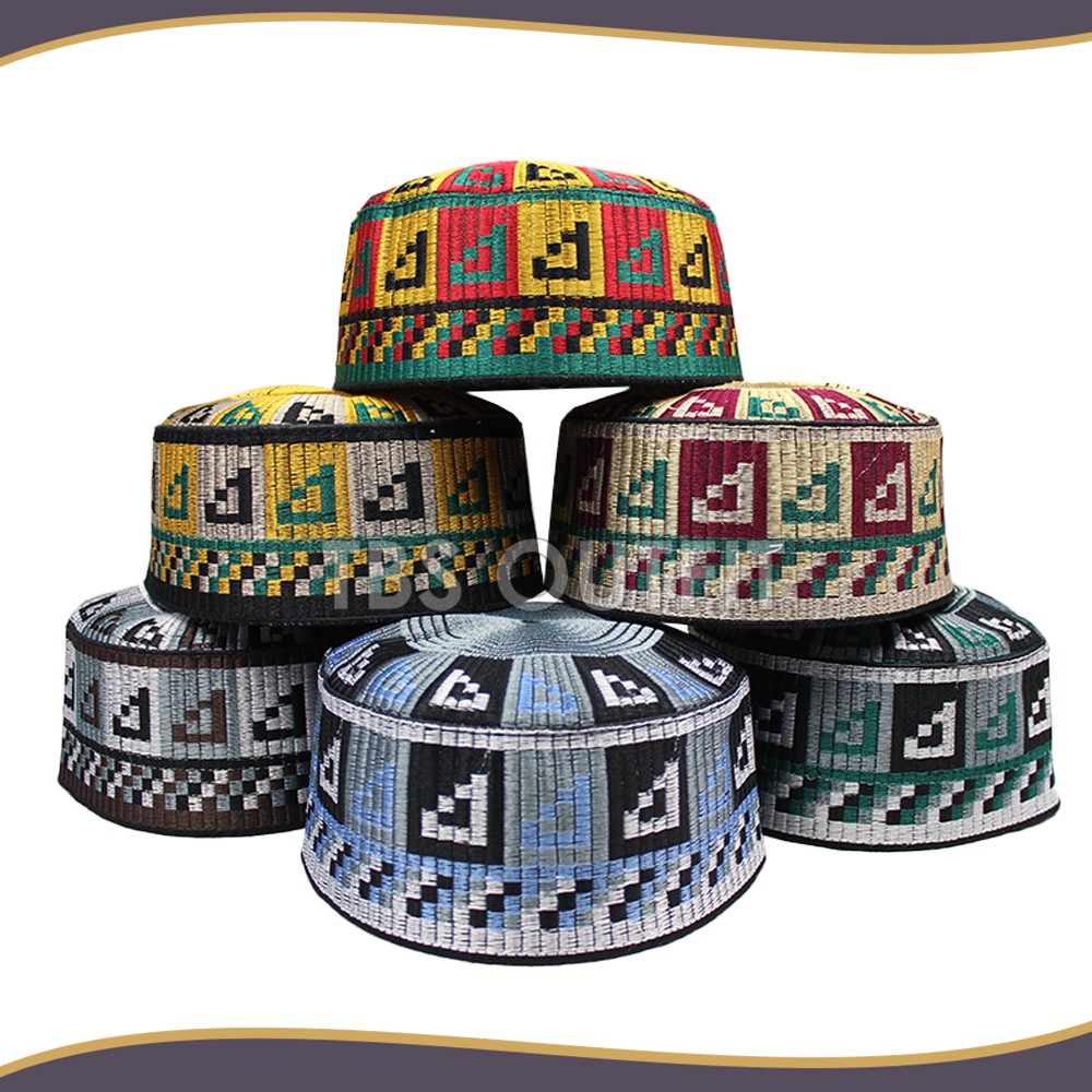 Peci Haji Meukeutop Aceh Teuku Umar Kopiah Sholat Pria Madinah Bone Kopyah Solat Santri Laki Dewasa 