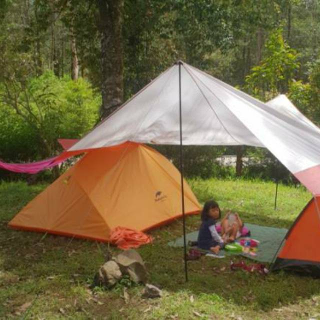 second/bekas flysheet naturehike NH16T013 size L, Orange