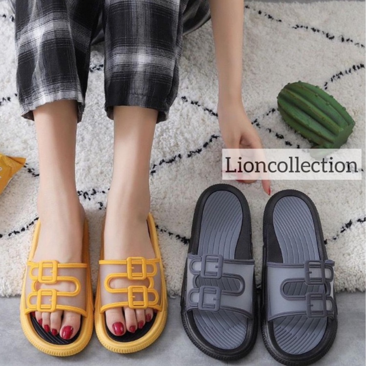 Sandal Karet Jelly VANILLA / Sandal import