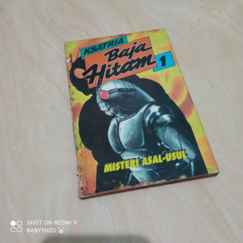 Komik Cabutan - Ksatria Baja Hitam no 1; Misteri Asal Usul