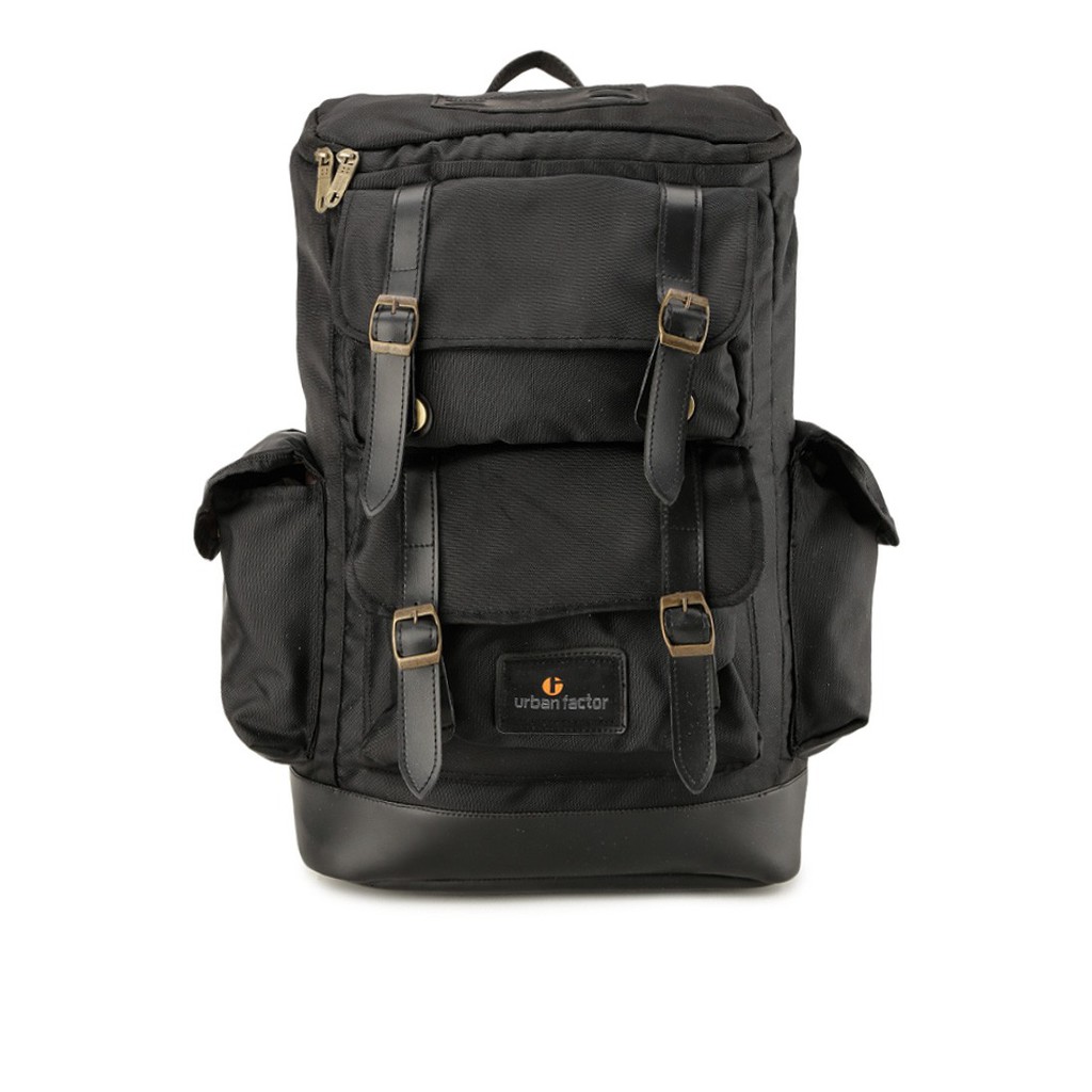 SAVAGE BLACK |Urban Factor x FORIND| Tas Ransel Punggung Ori Bag Pria Wanita Backpack Baru Gunung