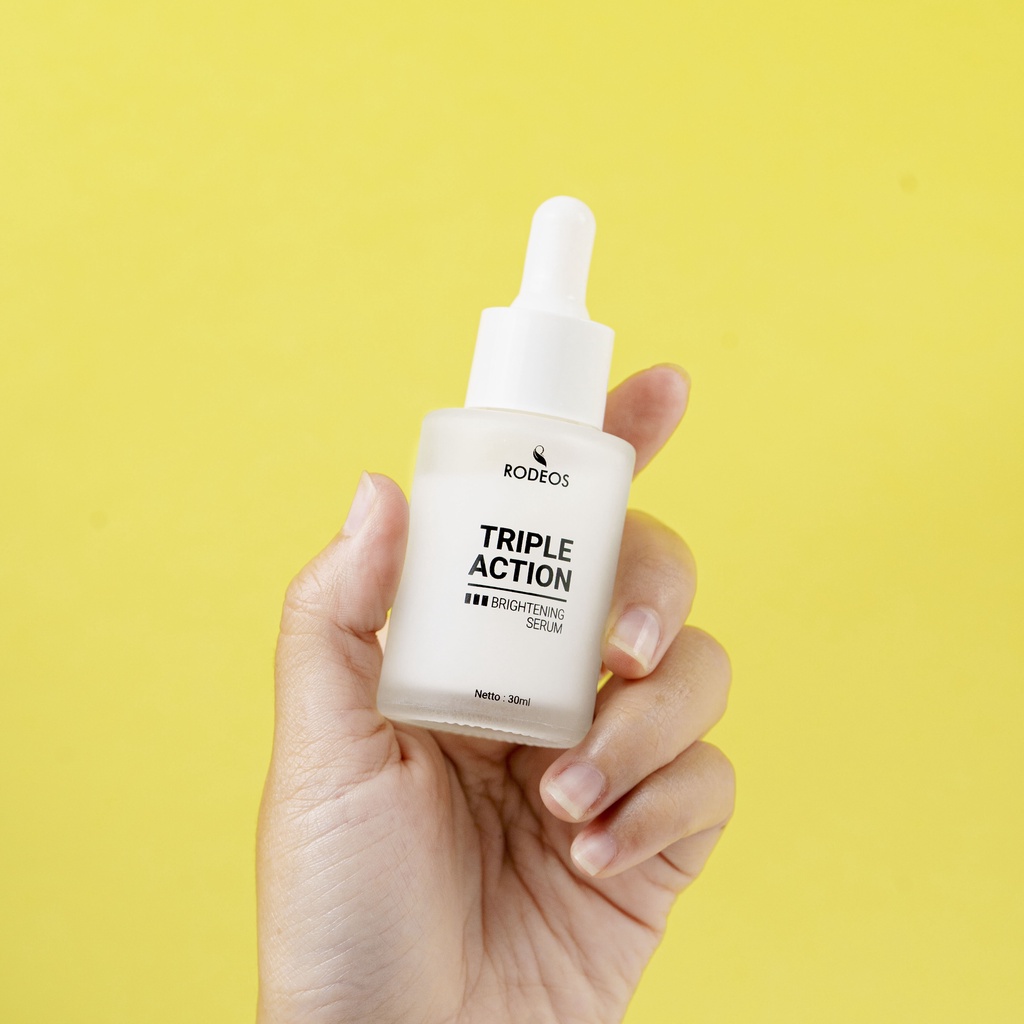 Rodeos Serum Triple Action Brightening Serum Pemutih Pencerah Wajah Pria Original BPOM SM9