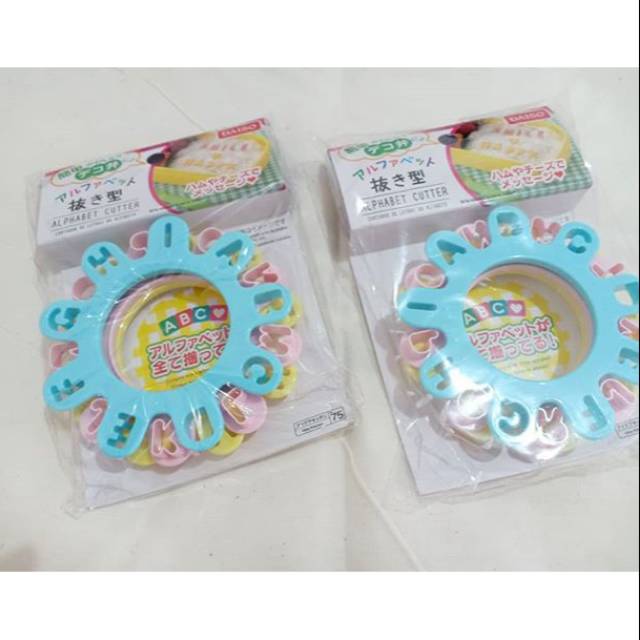 

Daiso Alphabet Cutter