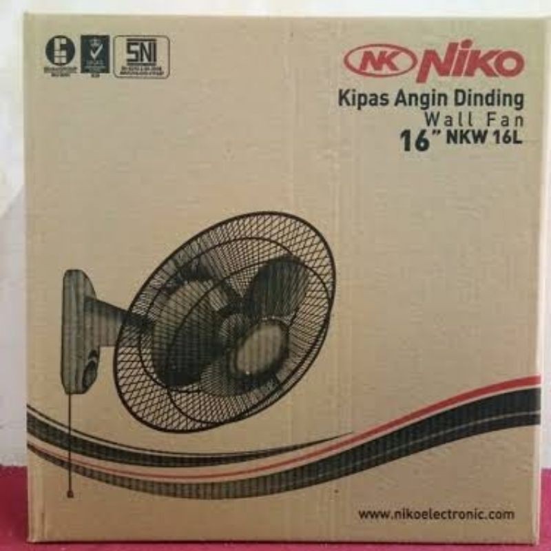 Niko Kipas Angin Dinding 16 Inch / Wall Fan 16&quot; NKW 16L