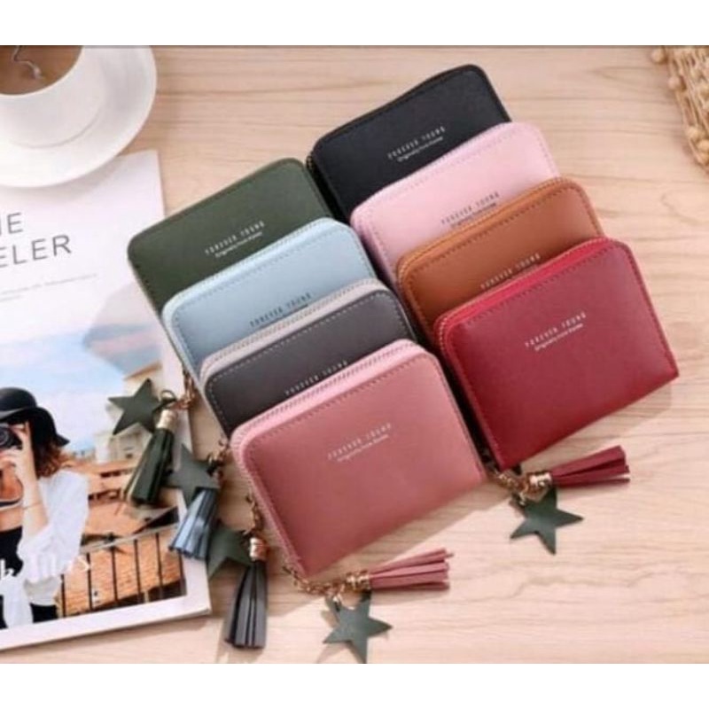 Dompet Kelly Belly Mini Doff Bahan Botega Lorena Dompet Wanita Forever Young-1
