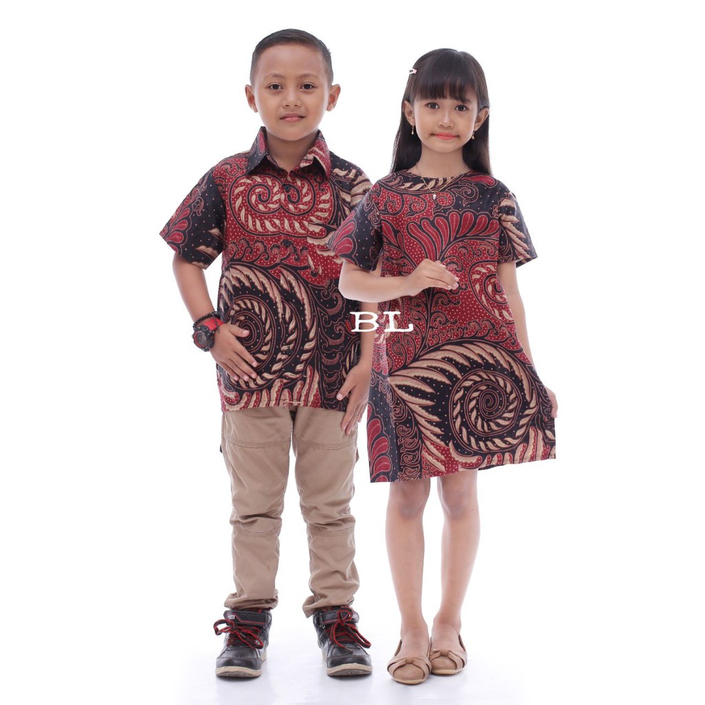 COUPLE KELUARGA DRESS BATIK COUPLE BATIK DRESS PENDEK