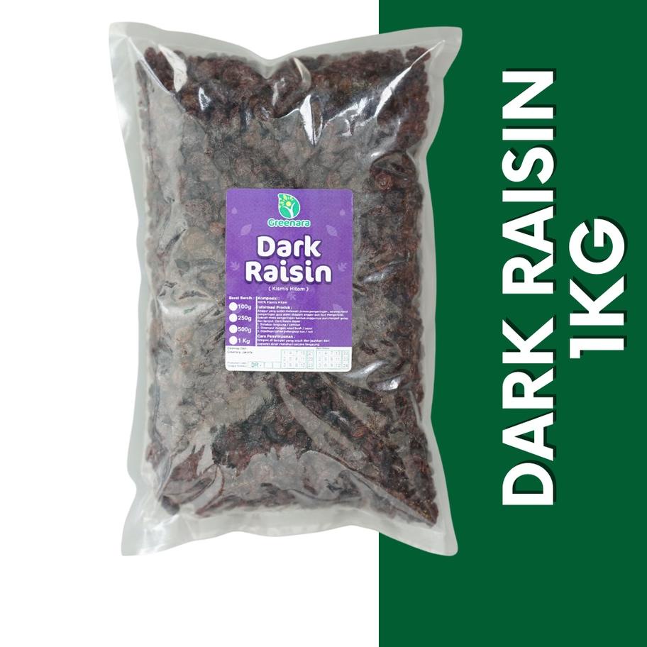 

Special - Dark Raisin 1kg Kismis hitam Unsweetened 1Kg .
