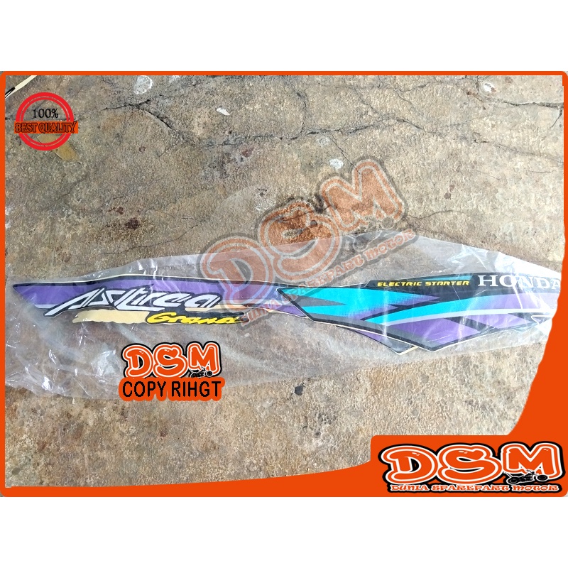 STRIPING HONDA ASTREA GRAND BIRU / HONDA STICKER ASTREA