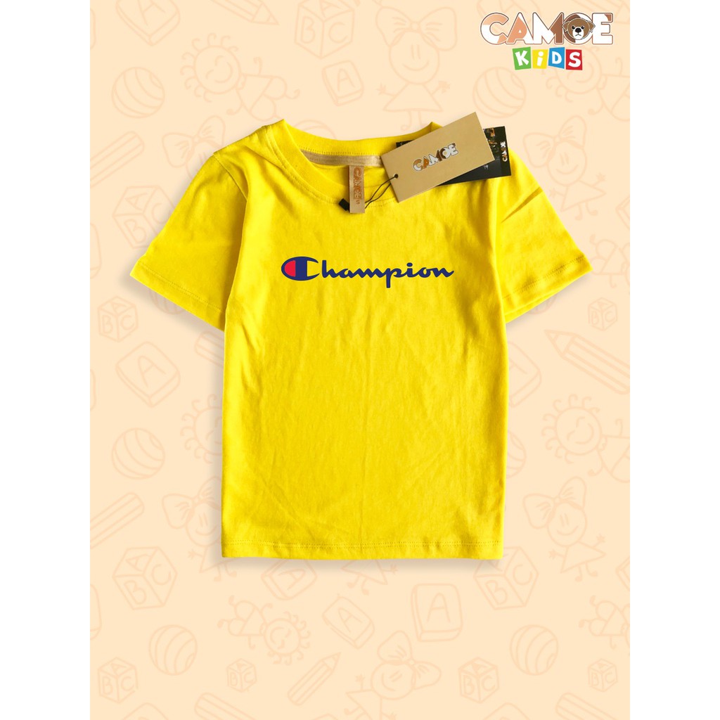 Baju kaos anak kids champion
