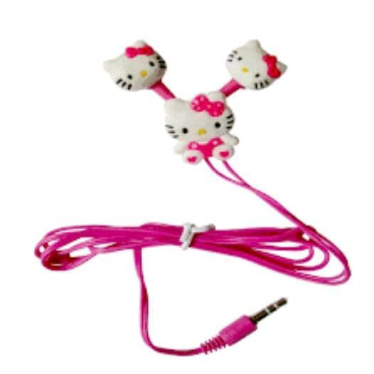 Handsfree Headset Earphone Karakter Doraemon / Hello Kitty