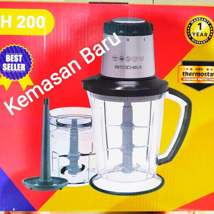 Blender Mitochiba food Chopper CH 200 CH200 Muli fungsi blend ice crusher