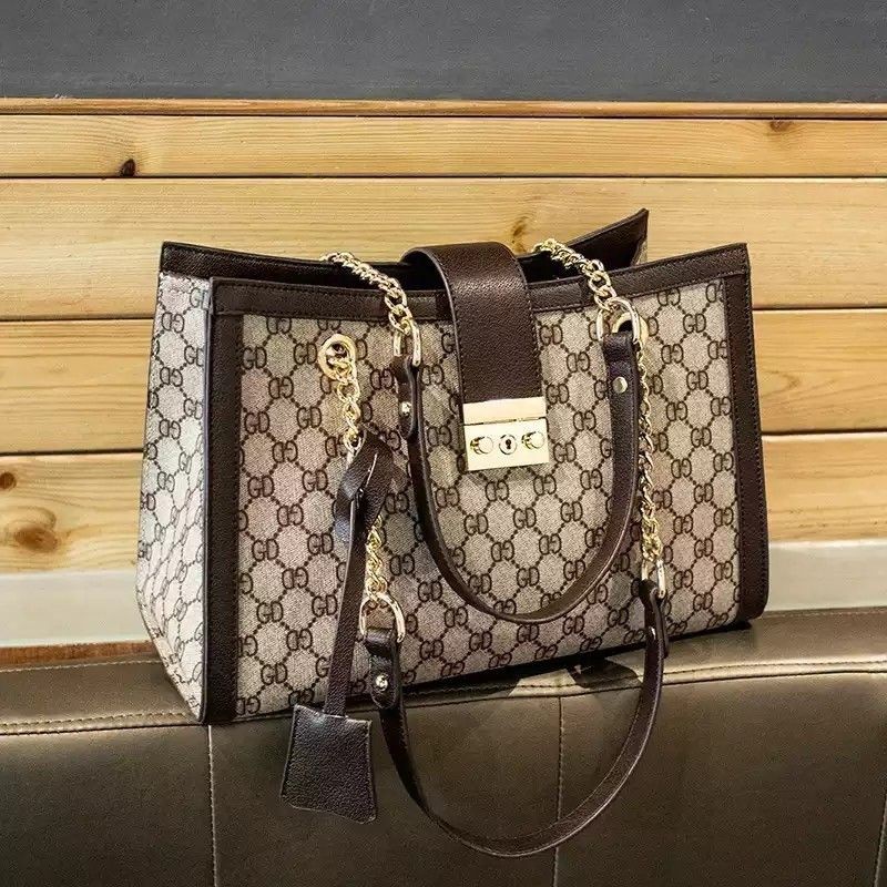 Tas Selempang Wanita Fashion Rantai Transparan