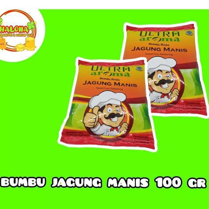 

Bubuk Tabur Rasa Jagung Manis 100gr Ultra Aroma