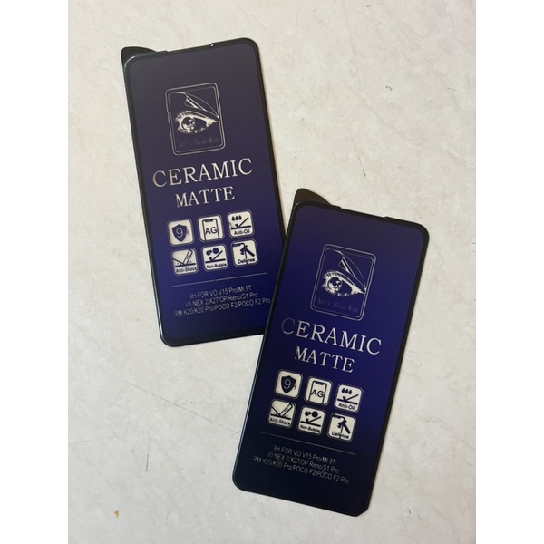 TEMPERED GLASS CERAMIC METTA BLUE RAY TYPE XIAOMI REDMI (B)
