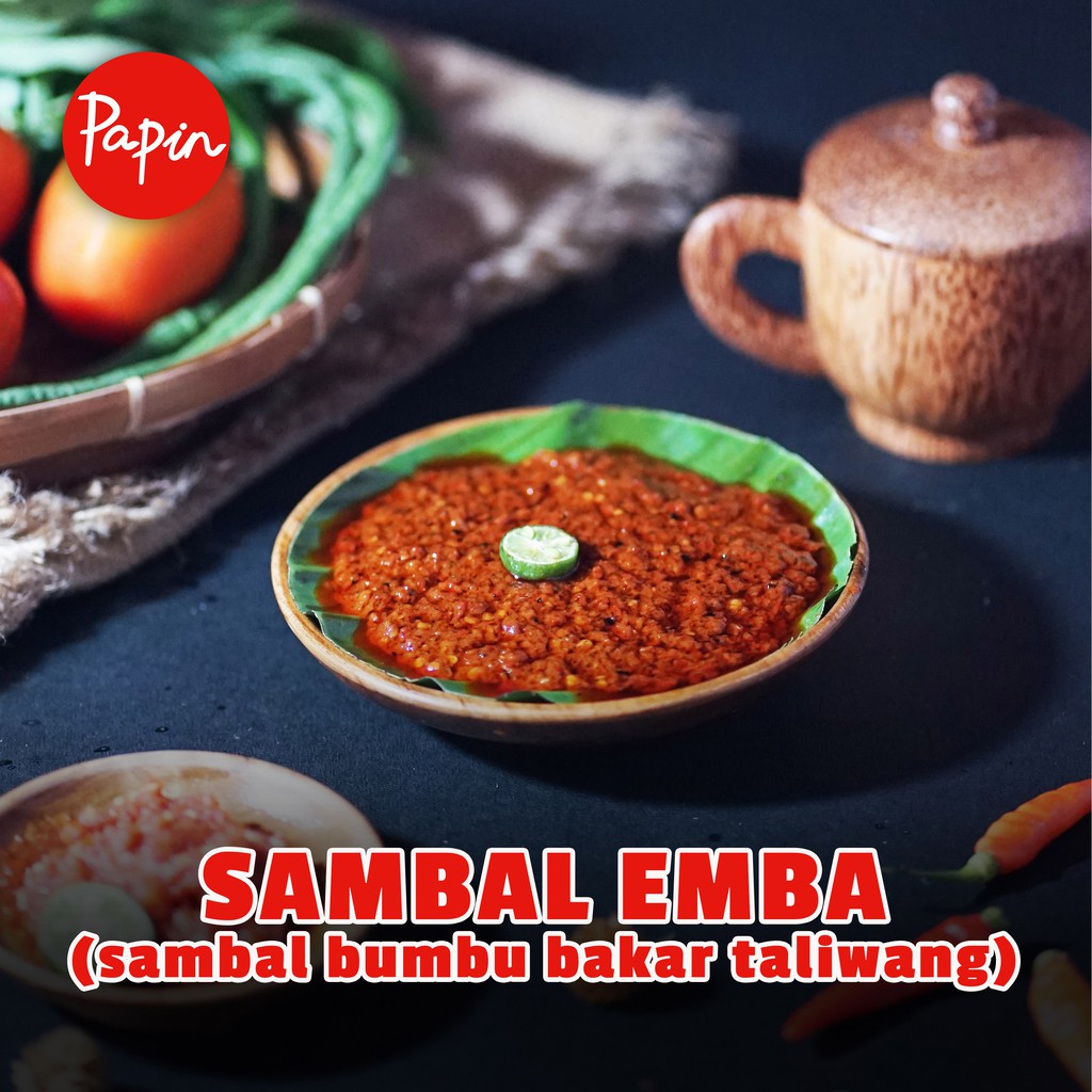 

Sambal Emba (Sambal Bumbu Bakar Taliwang Asli)